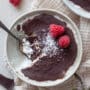 Vegan Coconut Chia Semifreddo