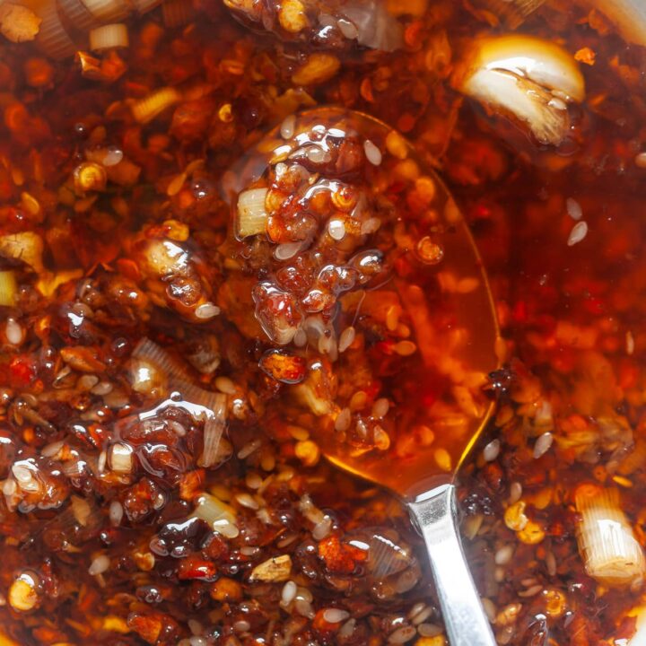 Homemade Garlic Chili Oil