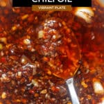 Homemade Garlic Chili Oil