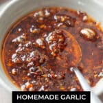 Homemade Garlic Chili Oil