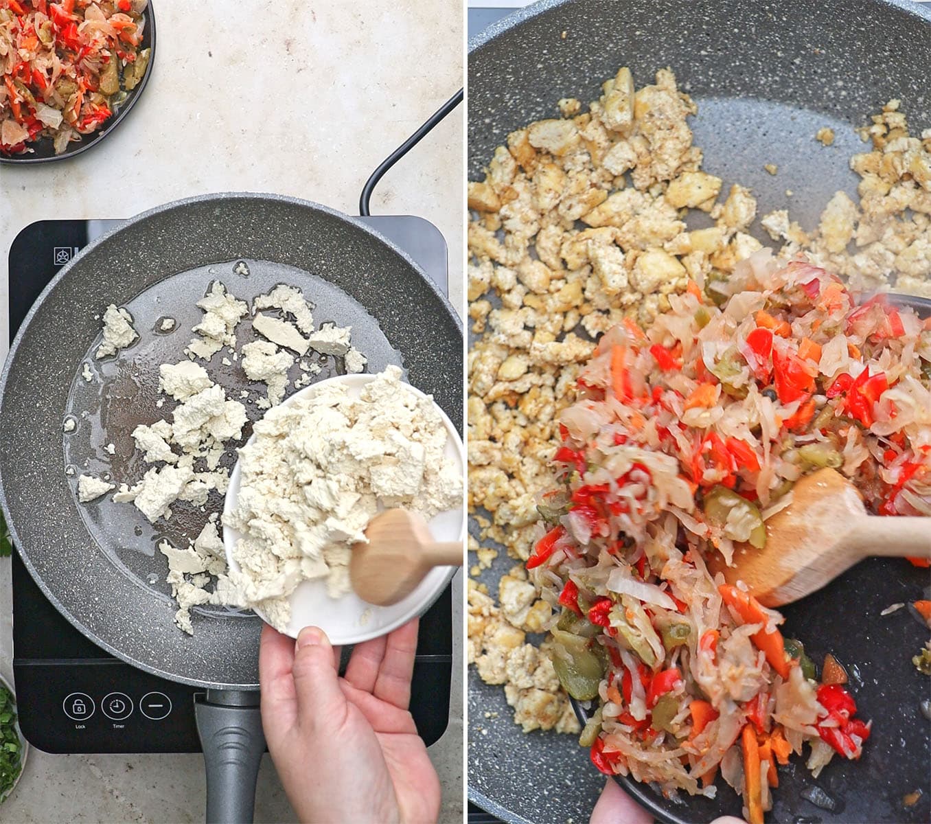 How to make Vegan Spring Rolls with Mixed Salad