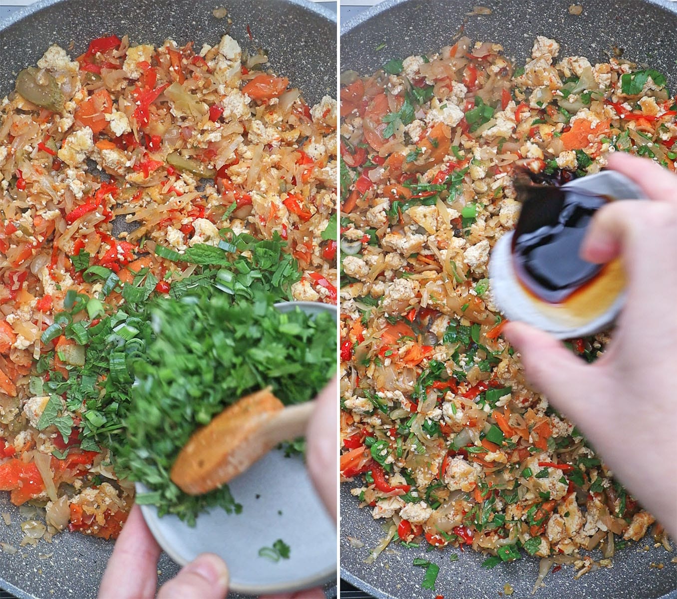 How to make Vegan Spring Rolls with Mixed Salad