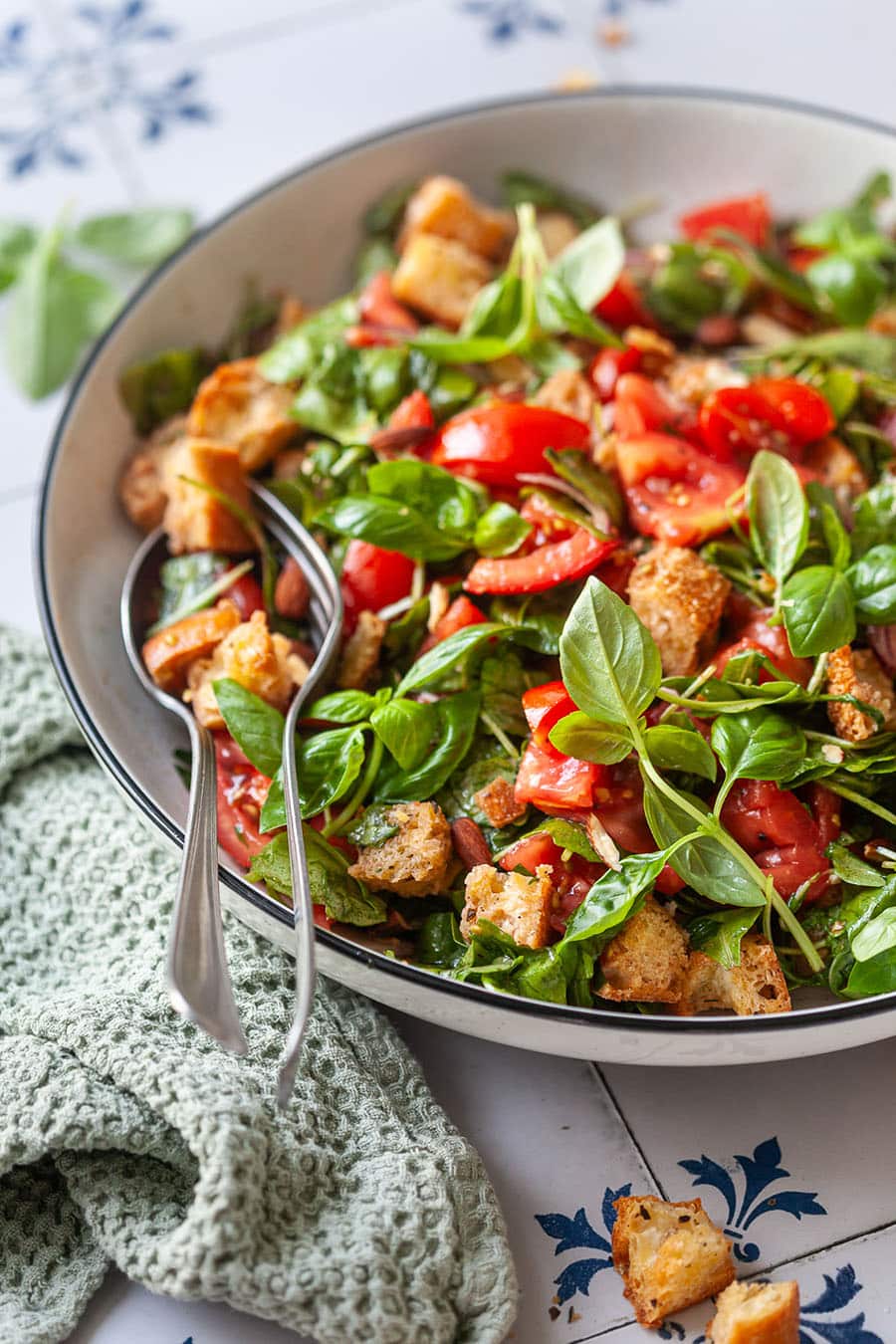 Italian Panzanella Salad