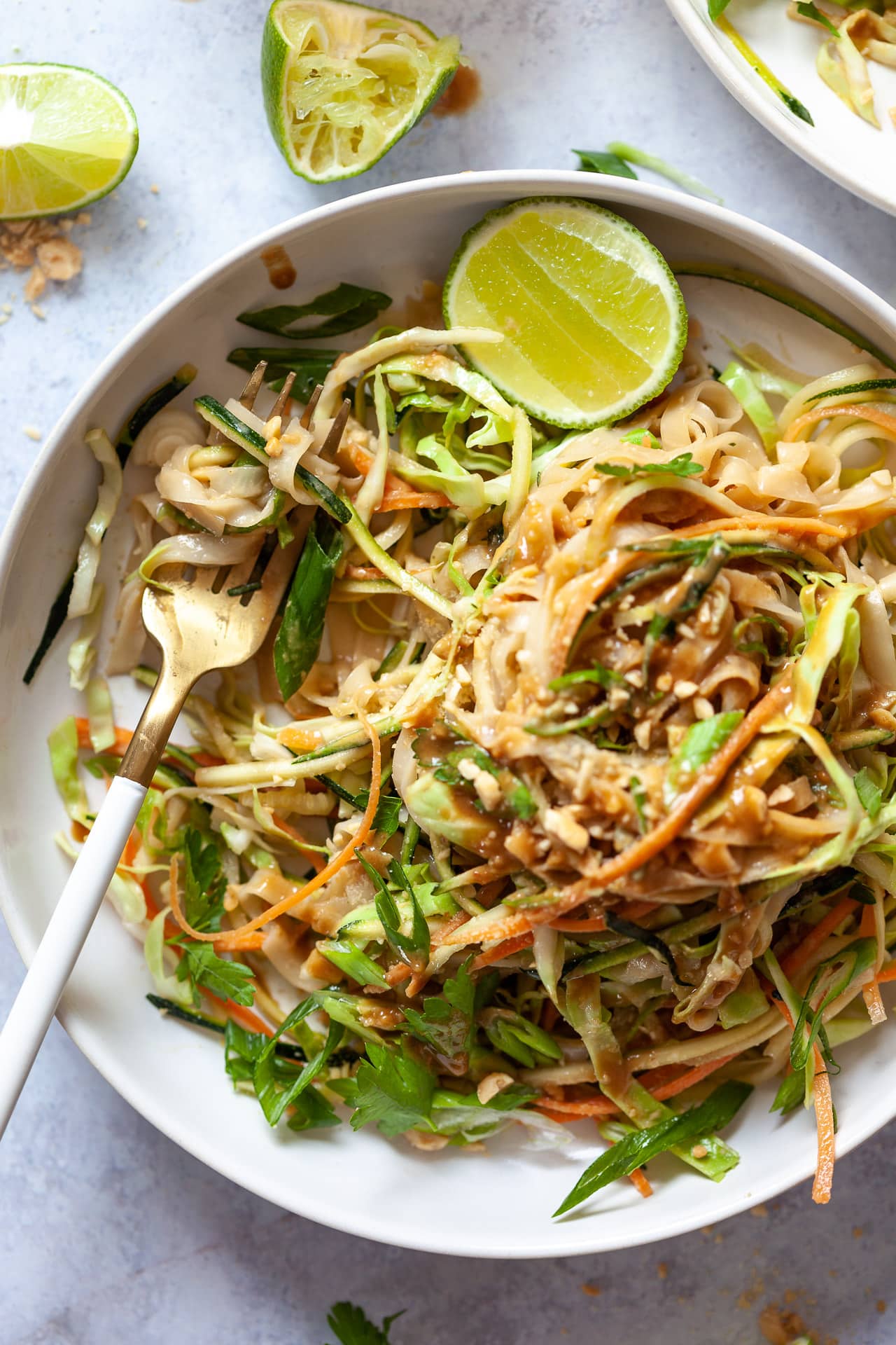 Thai Peanut Noodle Salad