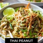 Thai Peanut Noodle Salad