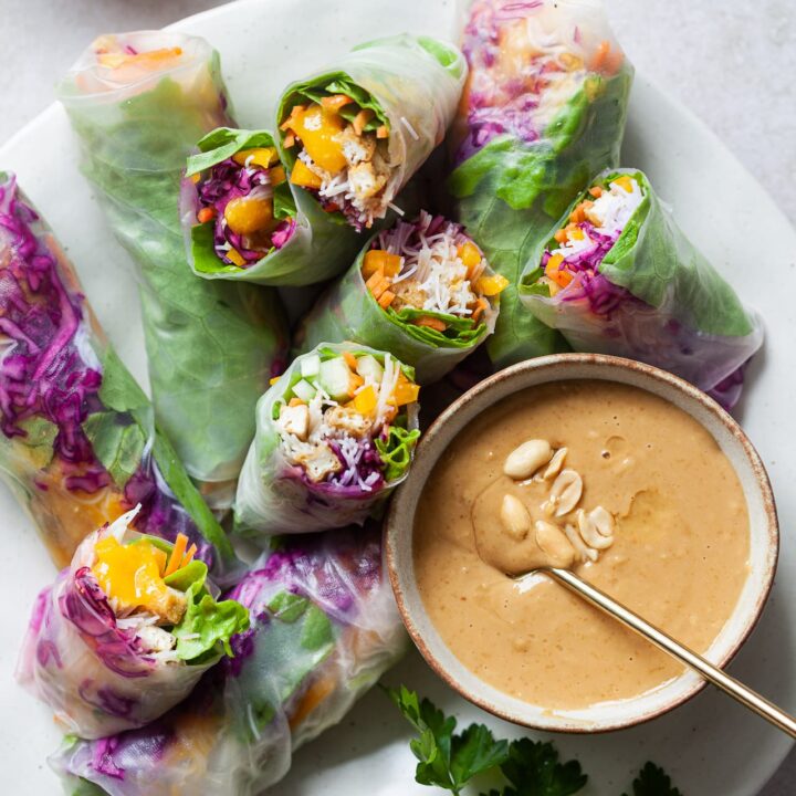 Easy Vegan Summer Rolls