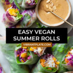 Easy Vegan Summer Rolls Recipe