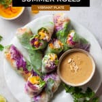 Easy Vegan Summer Rolls Recipe