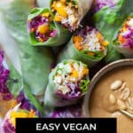 Easy Vegan Summer Rolls Recipe