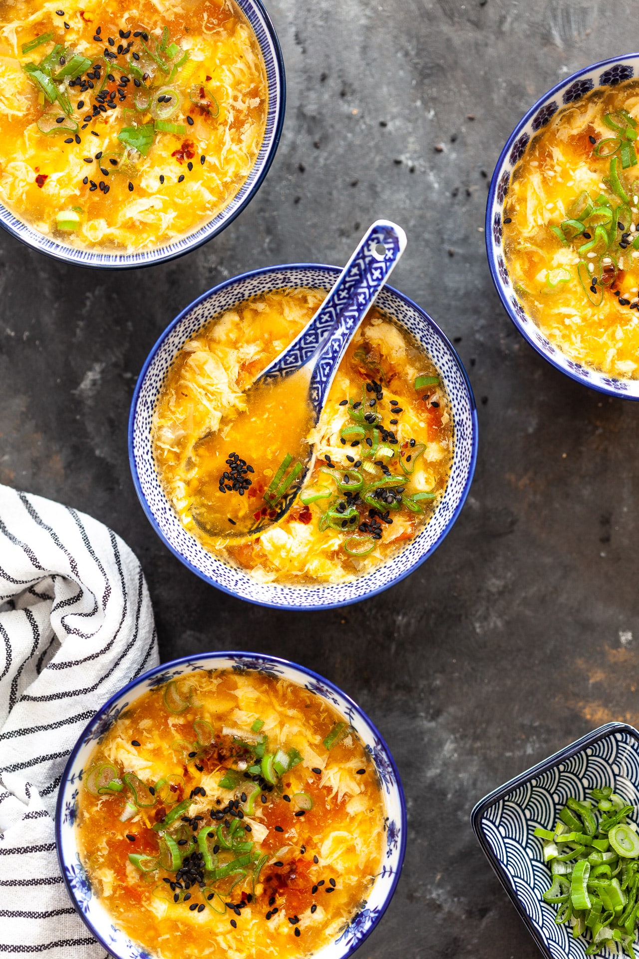 Tomato Egg Drop Soup