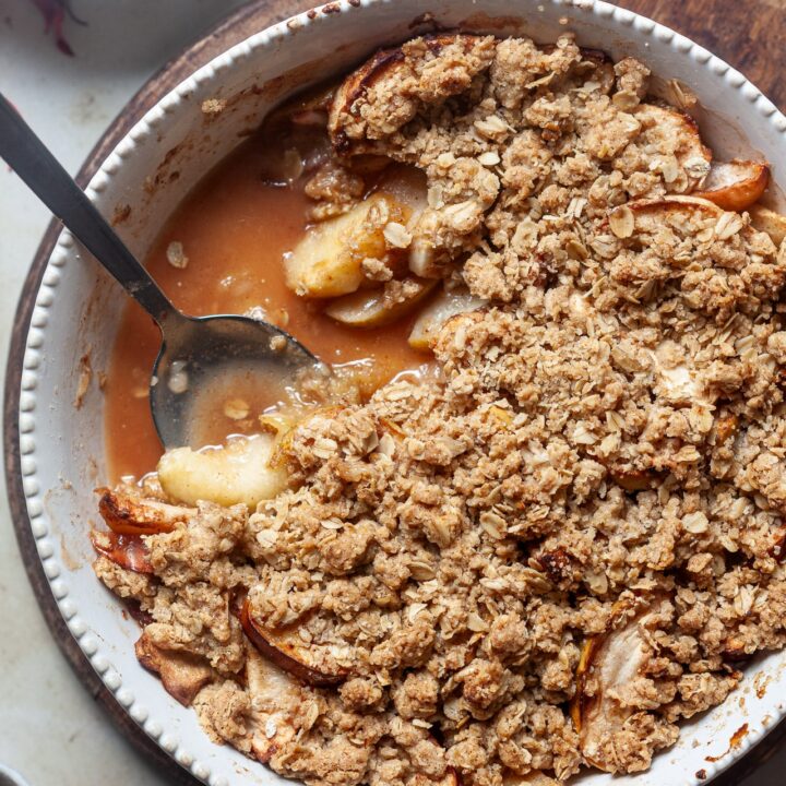Simple Vegan Apple Crisp