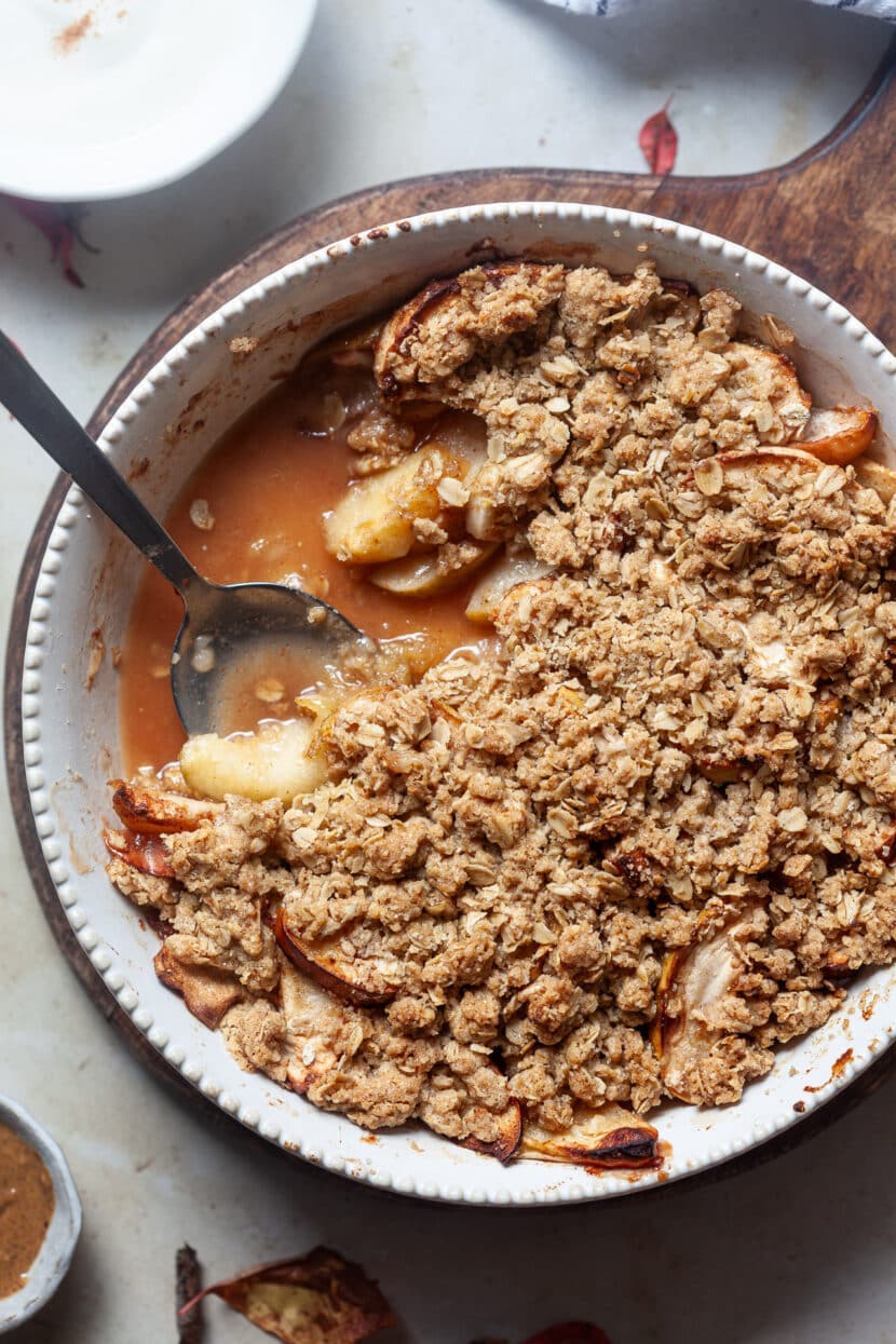 Simple Vegan Apple Crisp