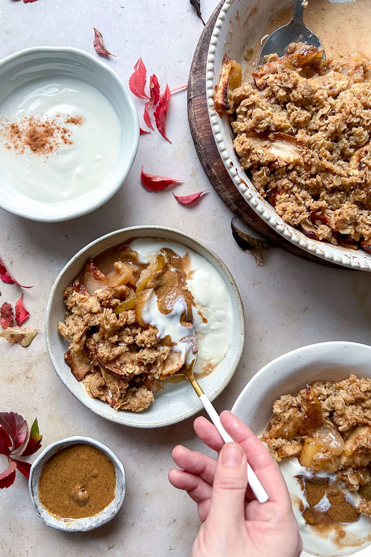 Simple Vegan Apple Crisp