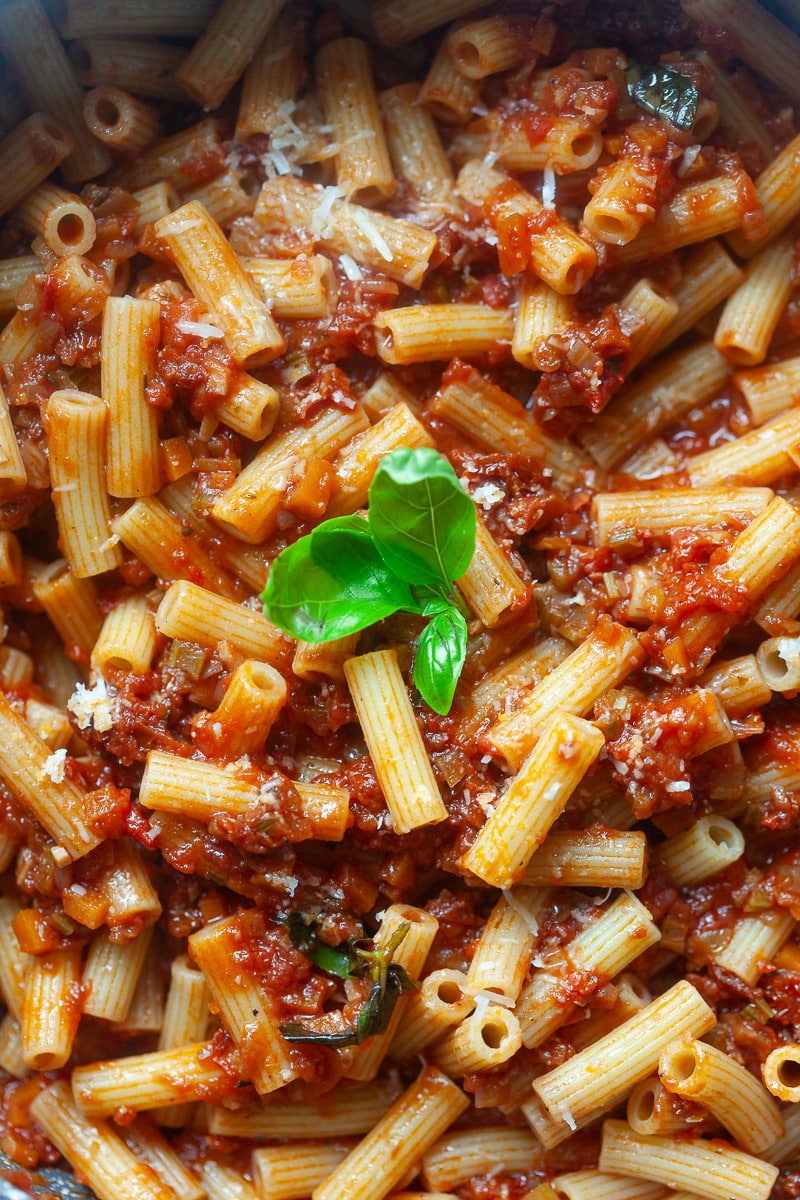 Vegetable Ragù (Sugo Finto)