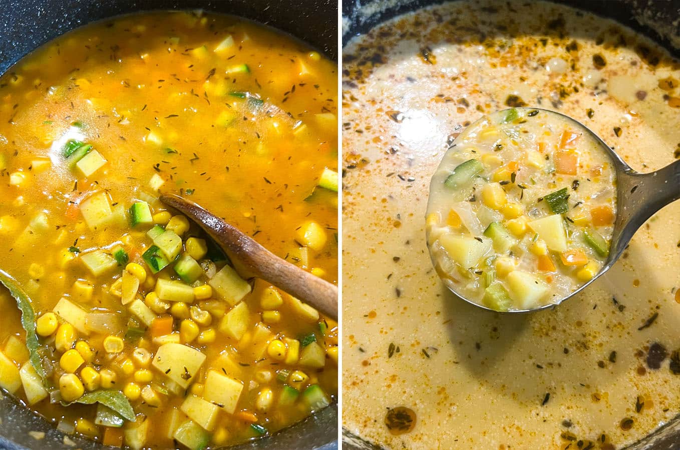 How to make Coconut Milk Corn Chowder