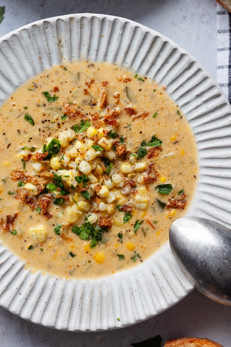 Coconut Milk Corn Chowder