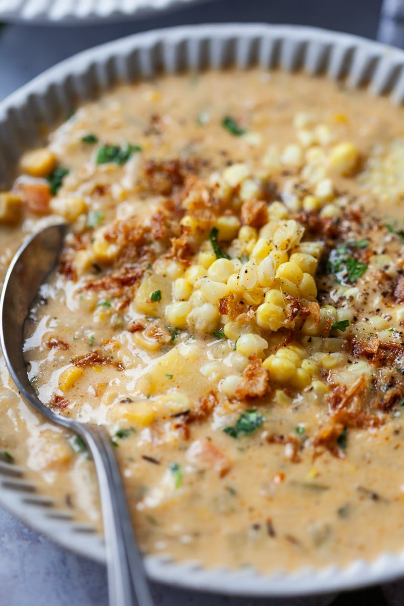 Coconut Milk Corn Chowder