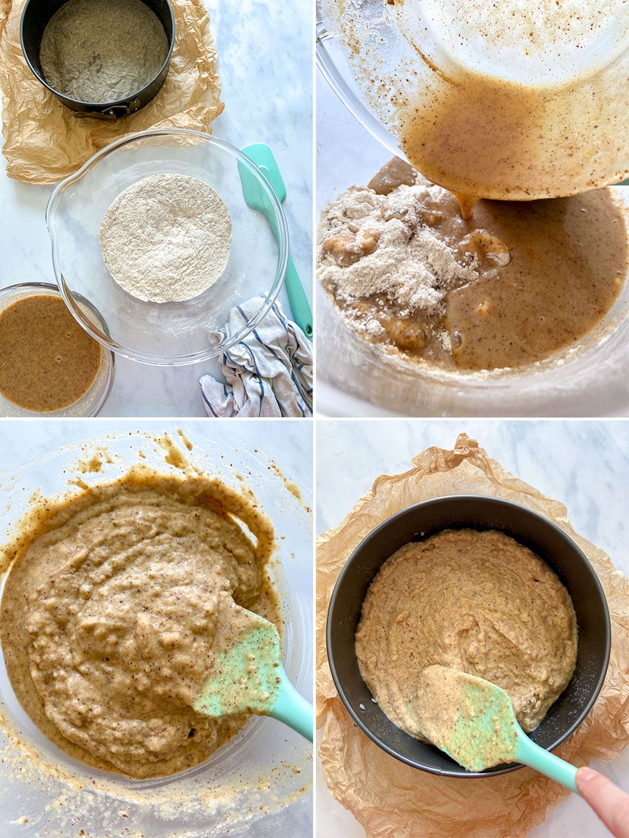 How to make Vegan French Apple Cake