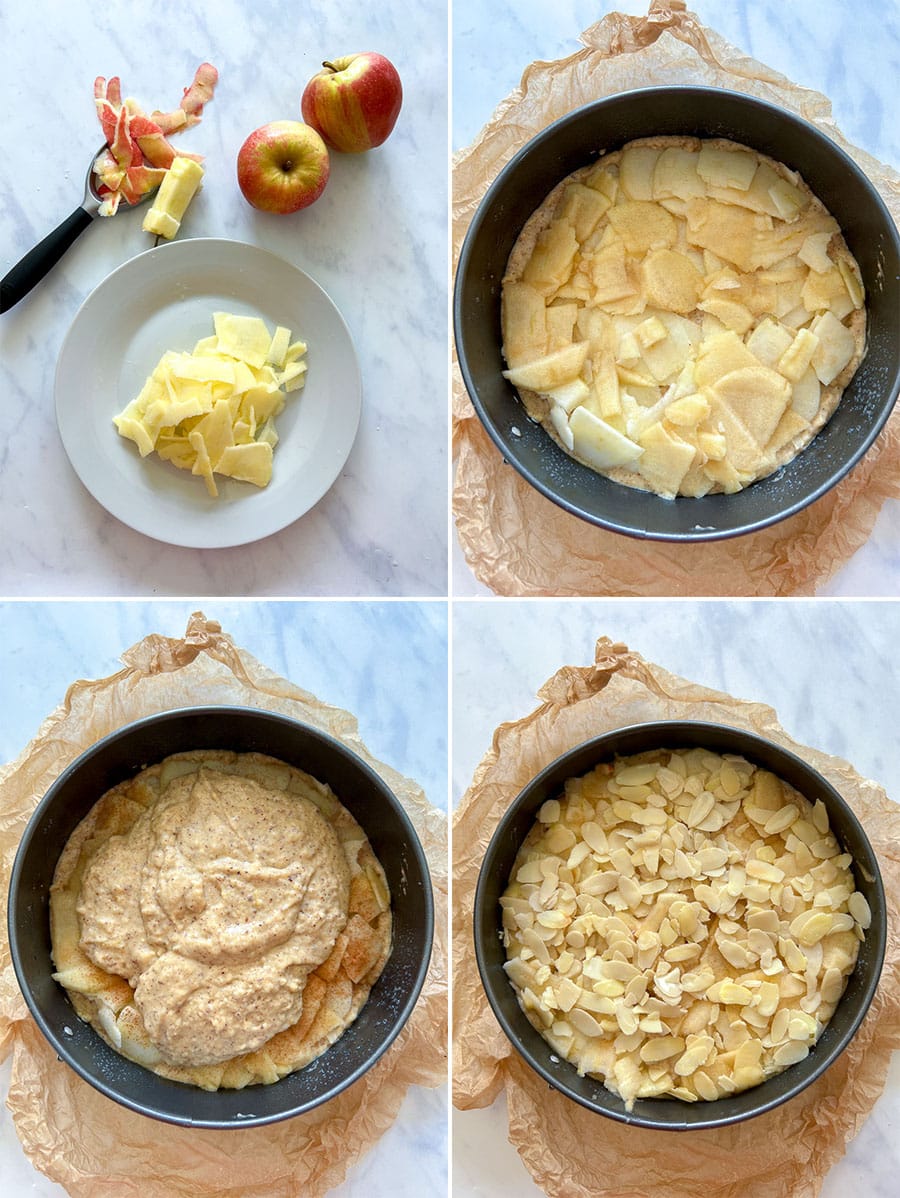 How to make Vegan French Apple Cake