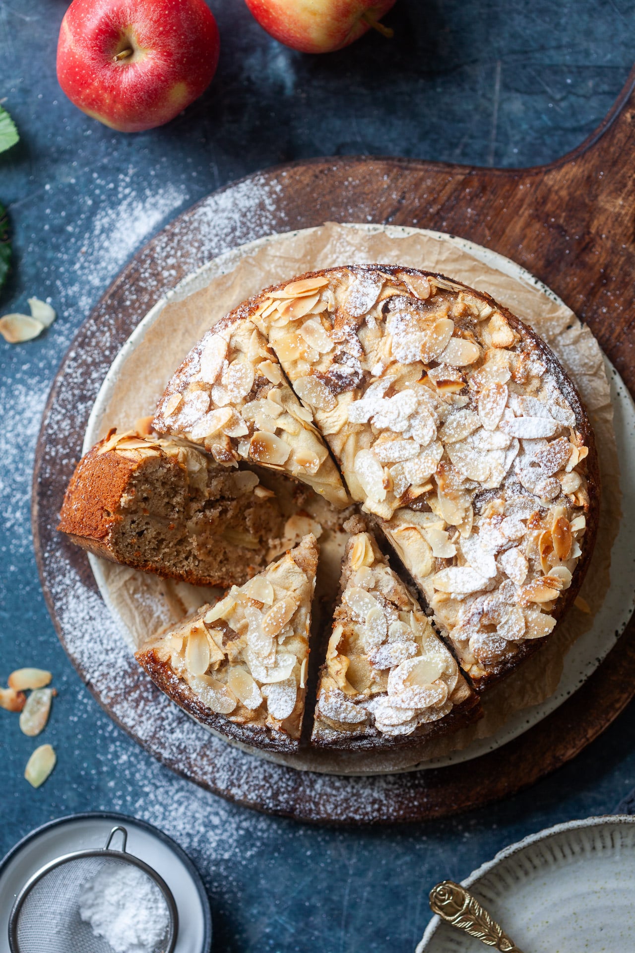 Vegan French Apple Cake