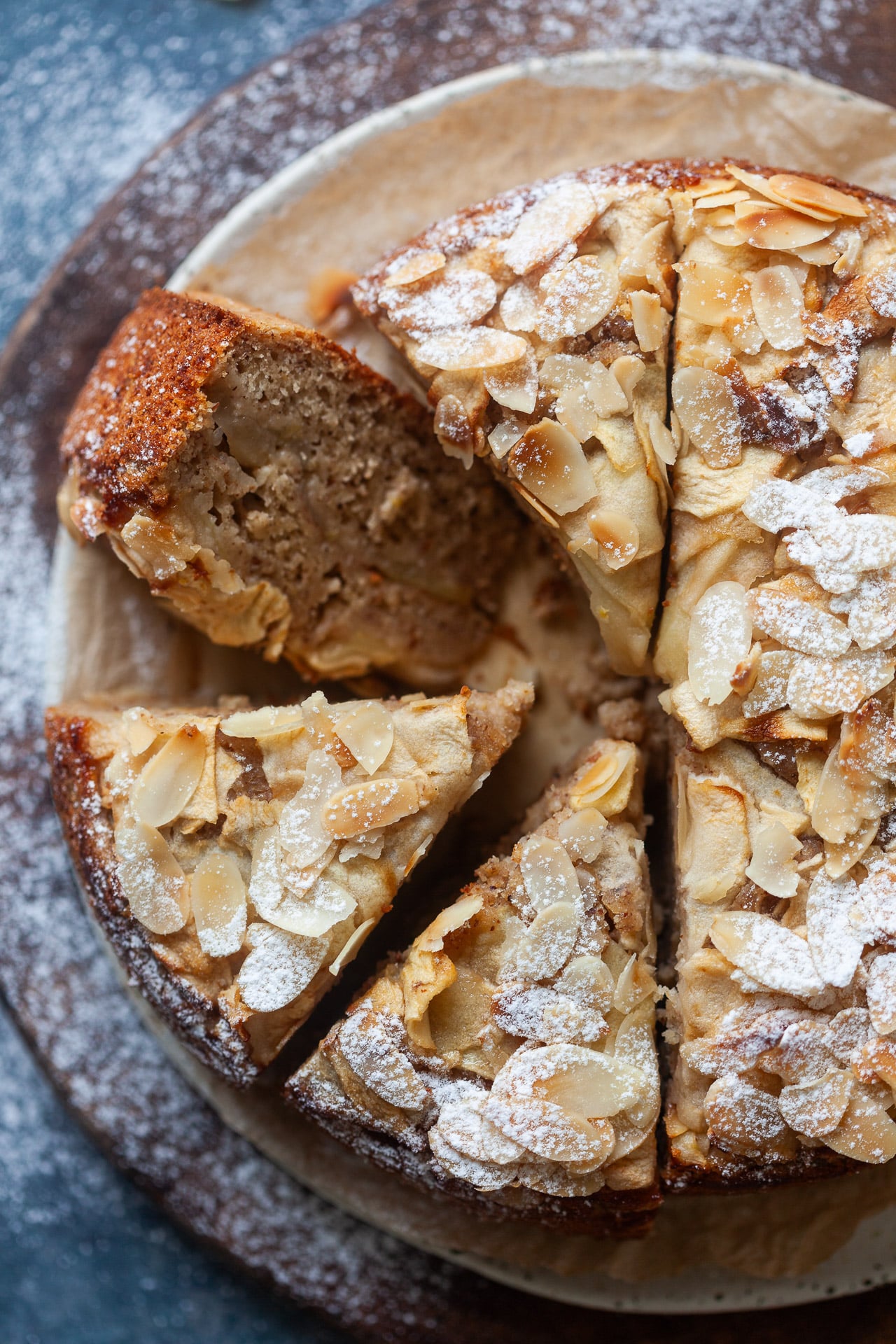 Vegan French Apple Cake