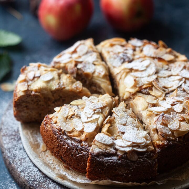 Vegan French Apple Cake