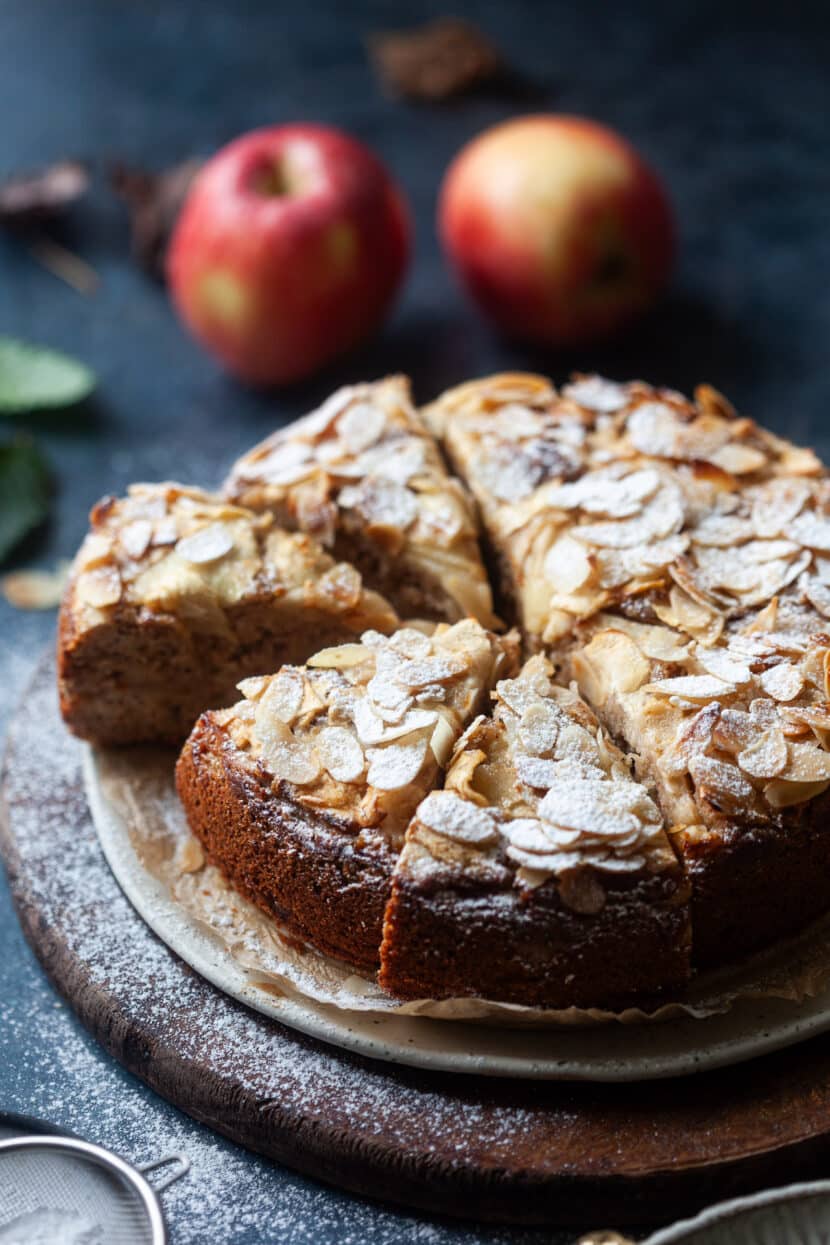 Vegan French Apple Cake
