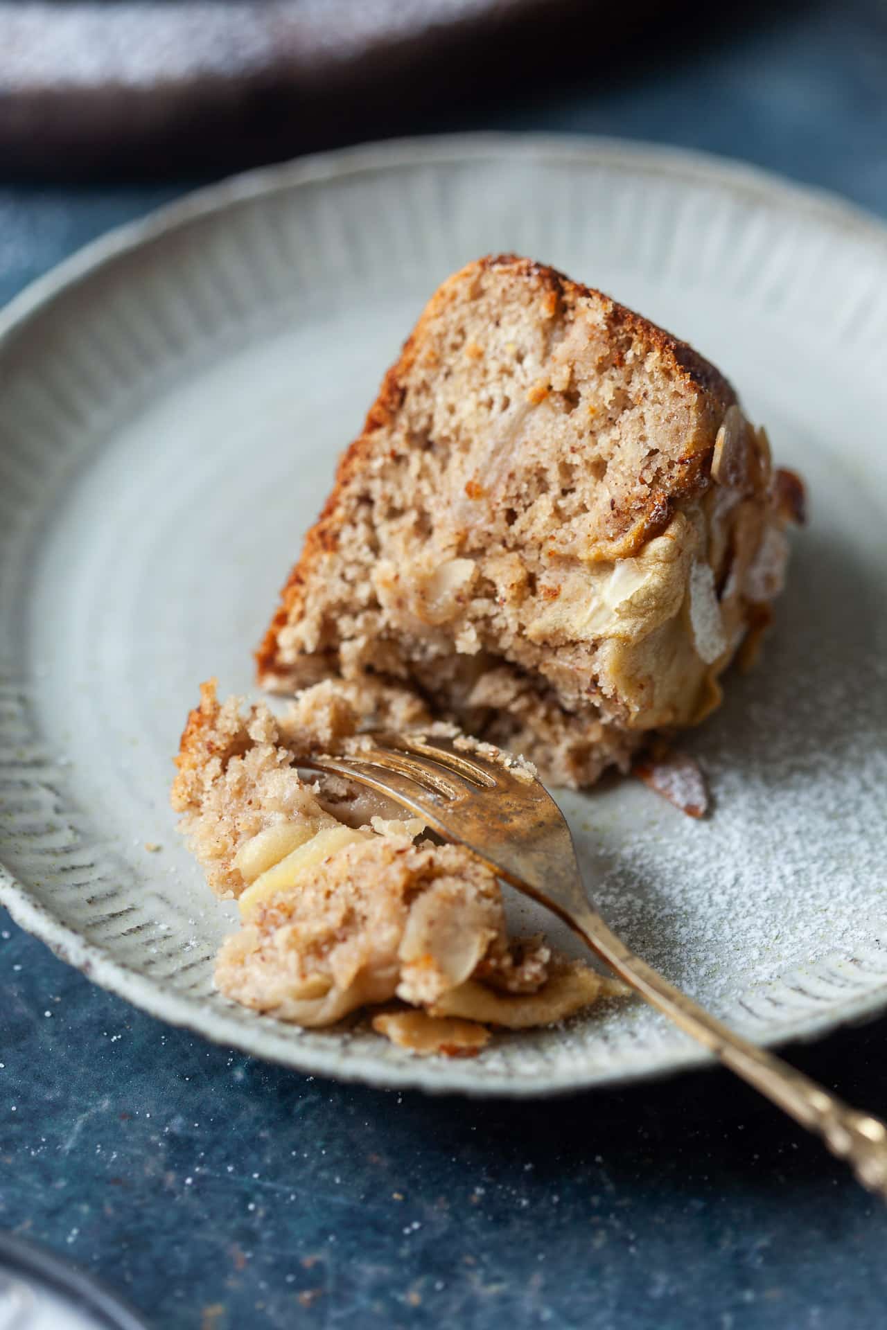 Vegan French Apple Cake