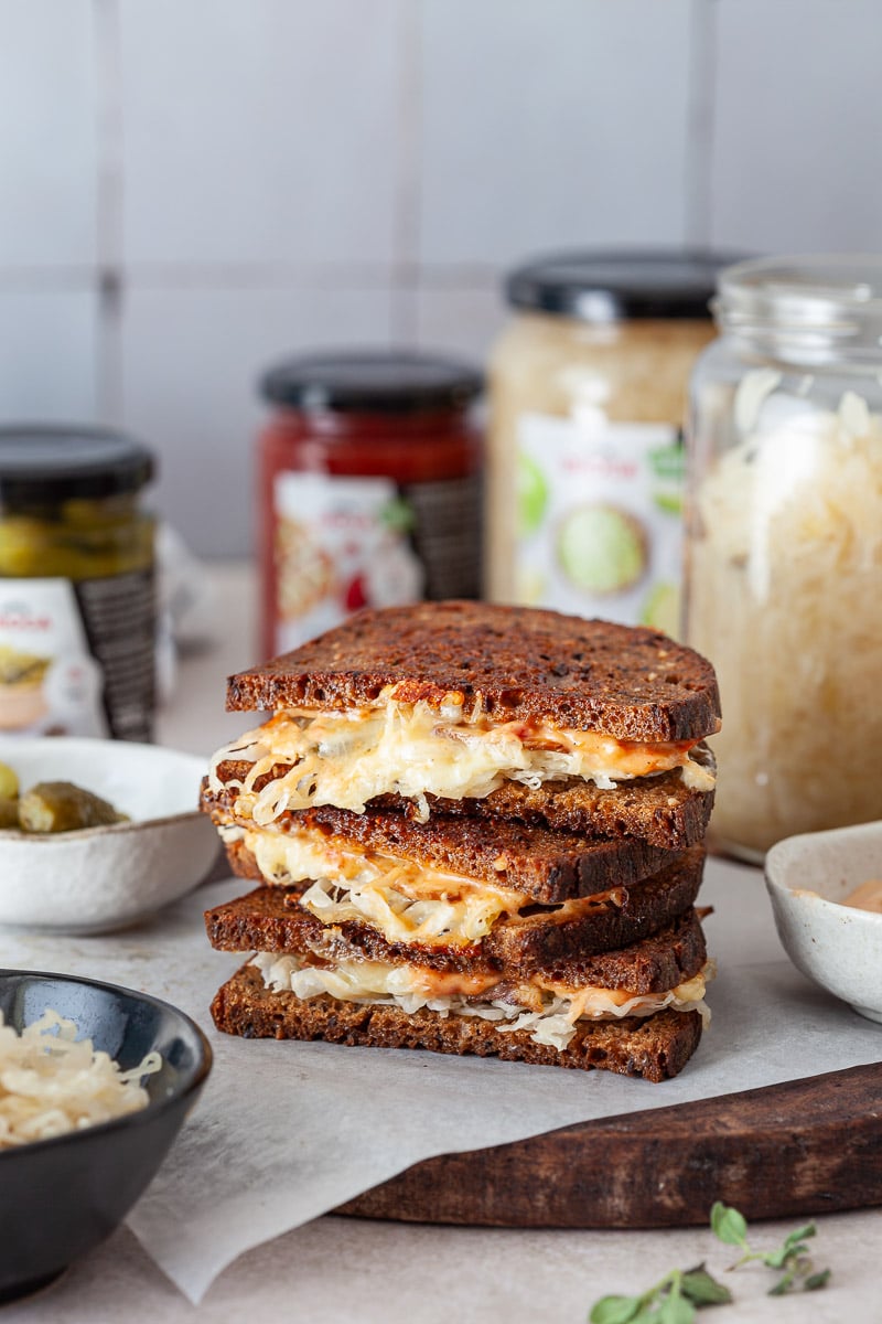Vegetarian Sauerkraut Sandwich