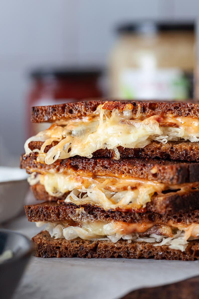 Vegetarian Sauerkraut Sandwich