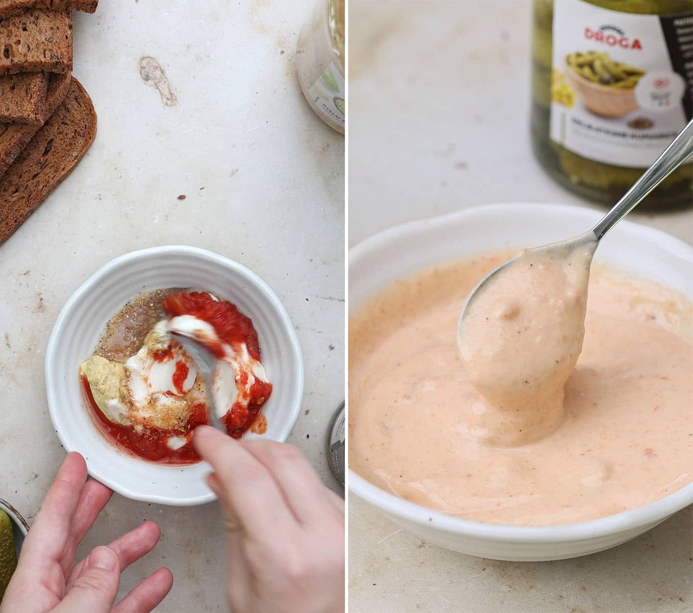 How to make a Reuben sandwich spread