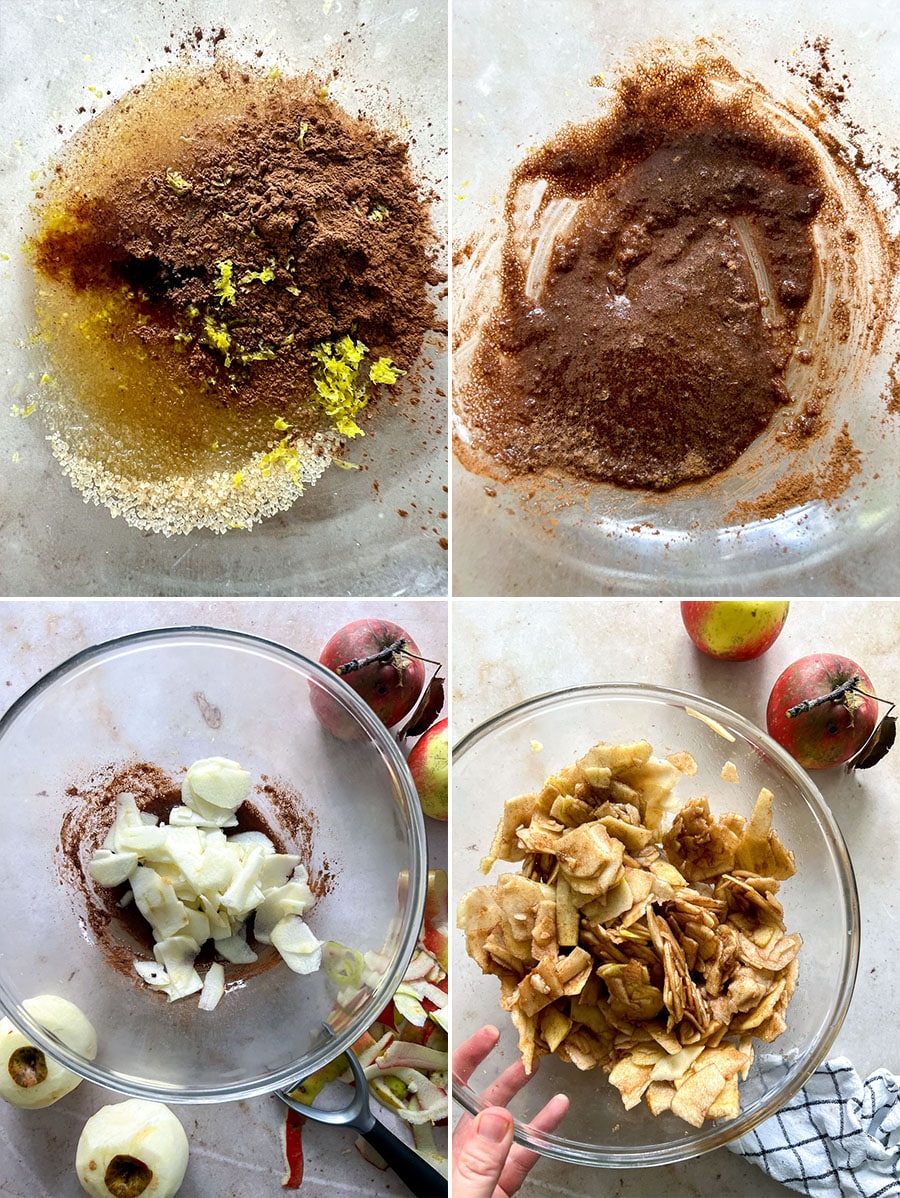 How to make a vegan apple pie filling