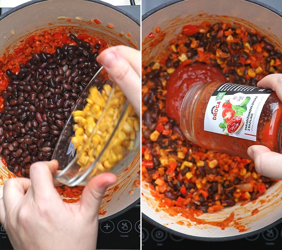 How to make Vegetarian Bean Chili