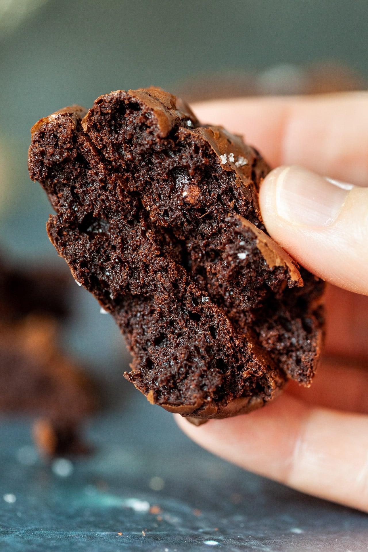 Easy Chocolate Brownie Cookies