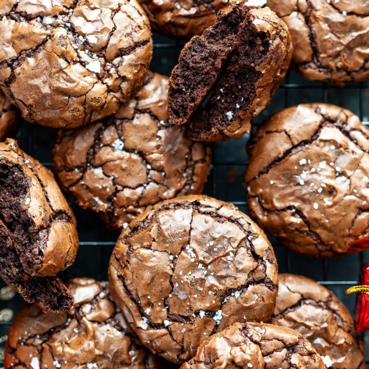 Easy Chocolate Brownie Cookies