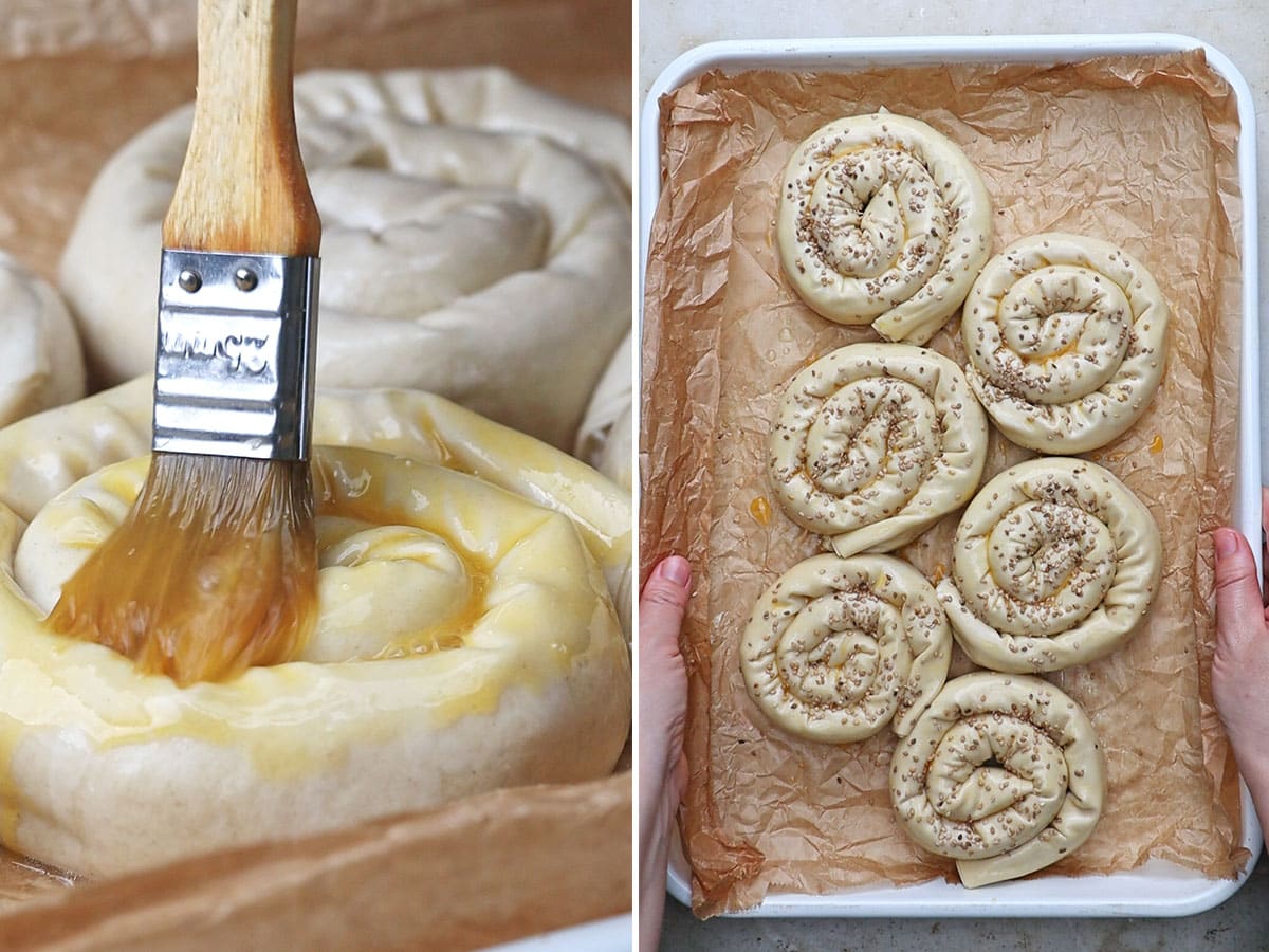 How to make Sauerkraut Phyllo Rolls