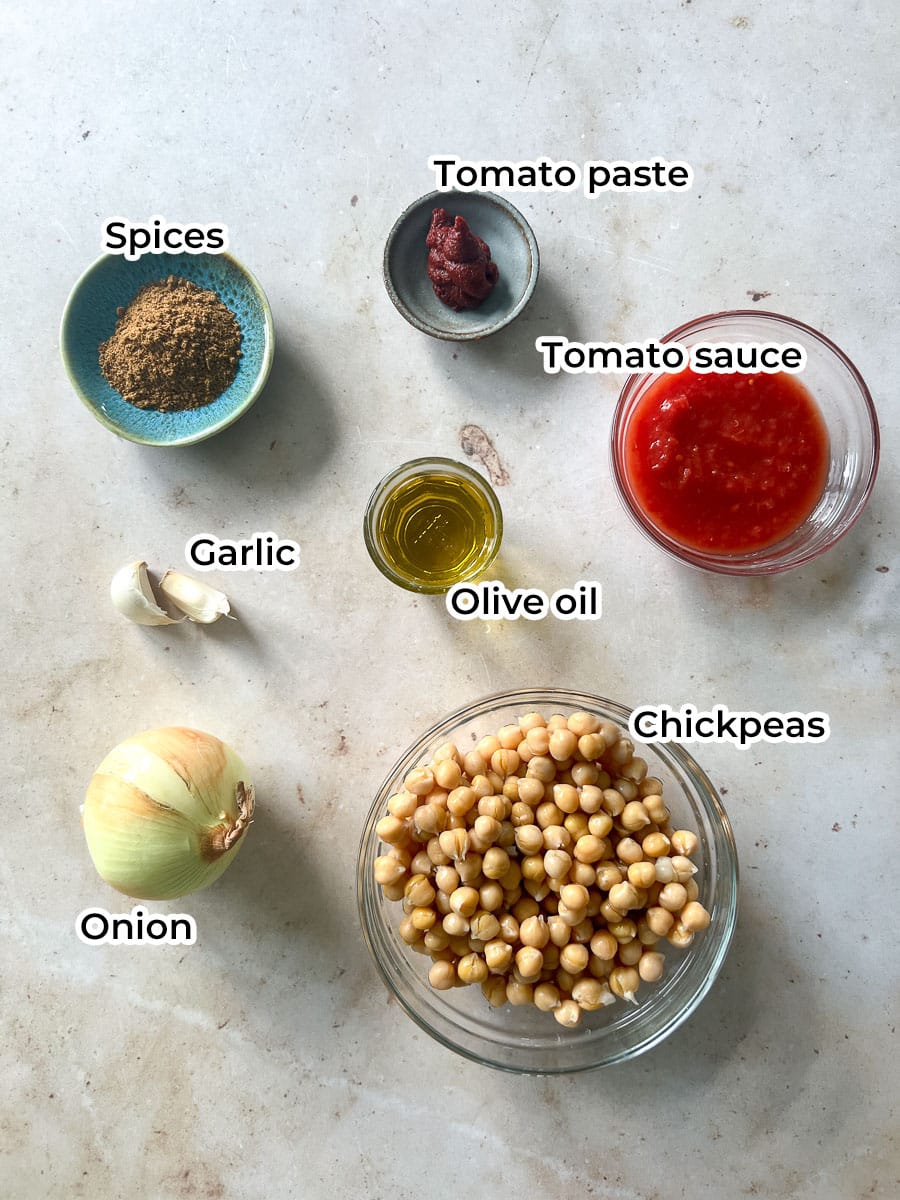 Moroccan Spiced Chickpeas
