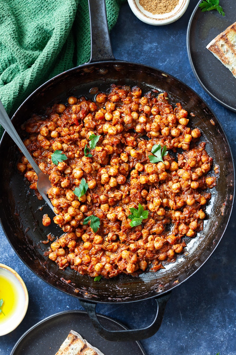 Moroccan Spiced Chickpeas