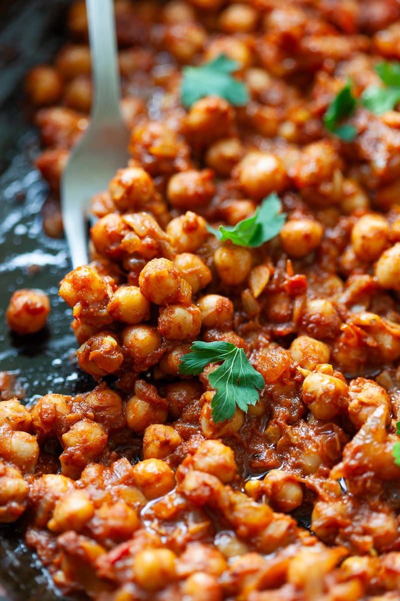 Moroccan Spiced Chickpeas