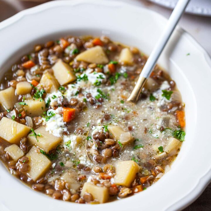 One-Pot Vegan Lentil Stew