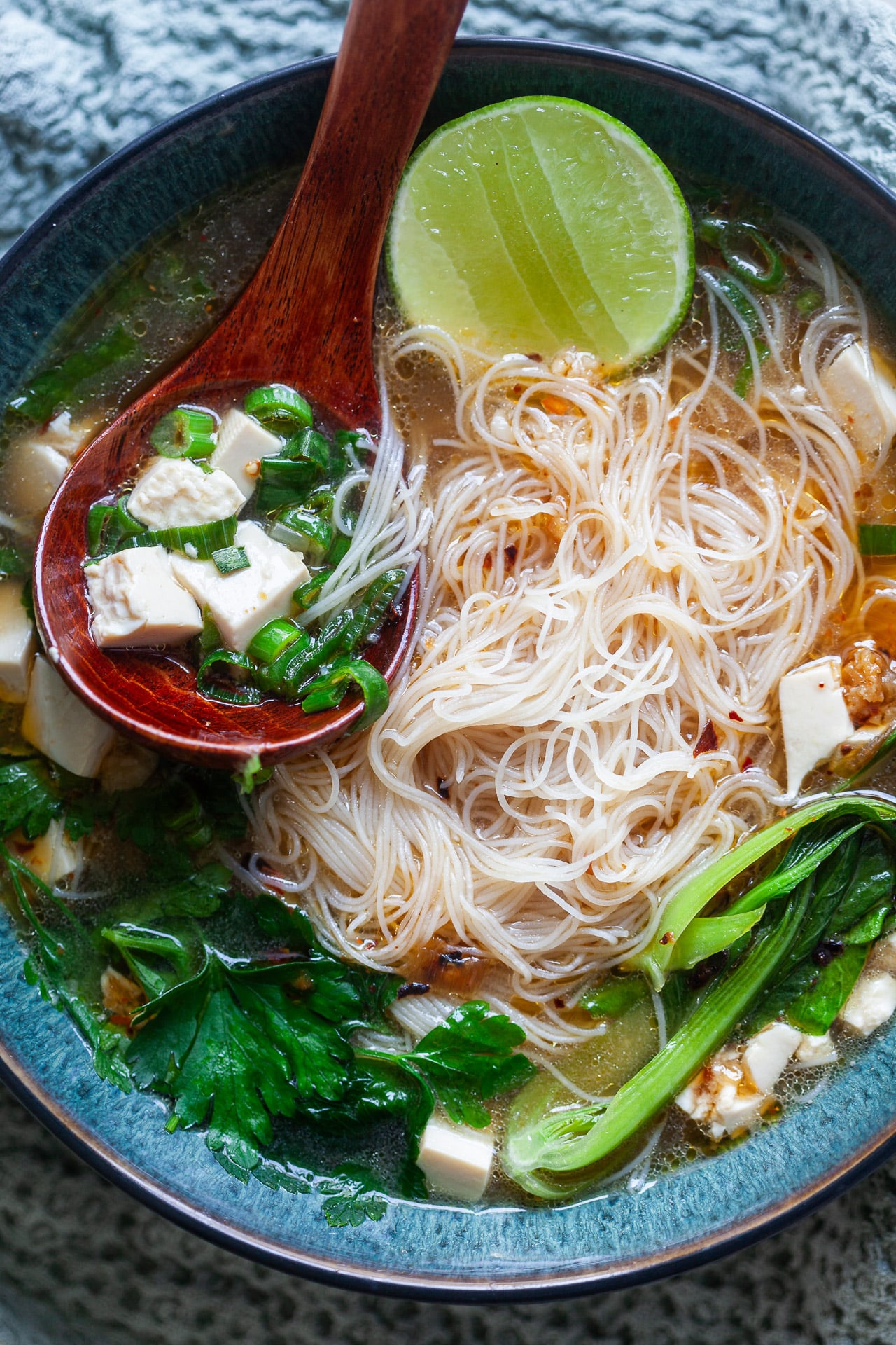 Vegan Thai Noodle Soup