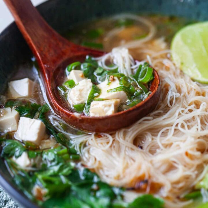 Vegan Thai Noodle Soup