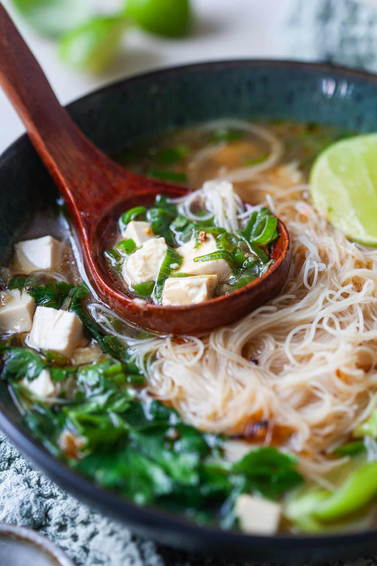 Vegan Thai Noodle Soup