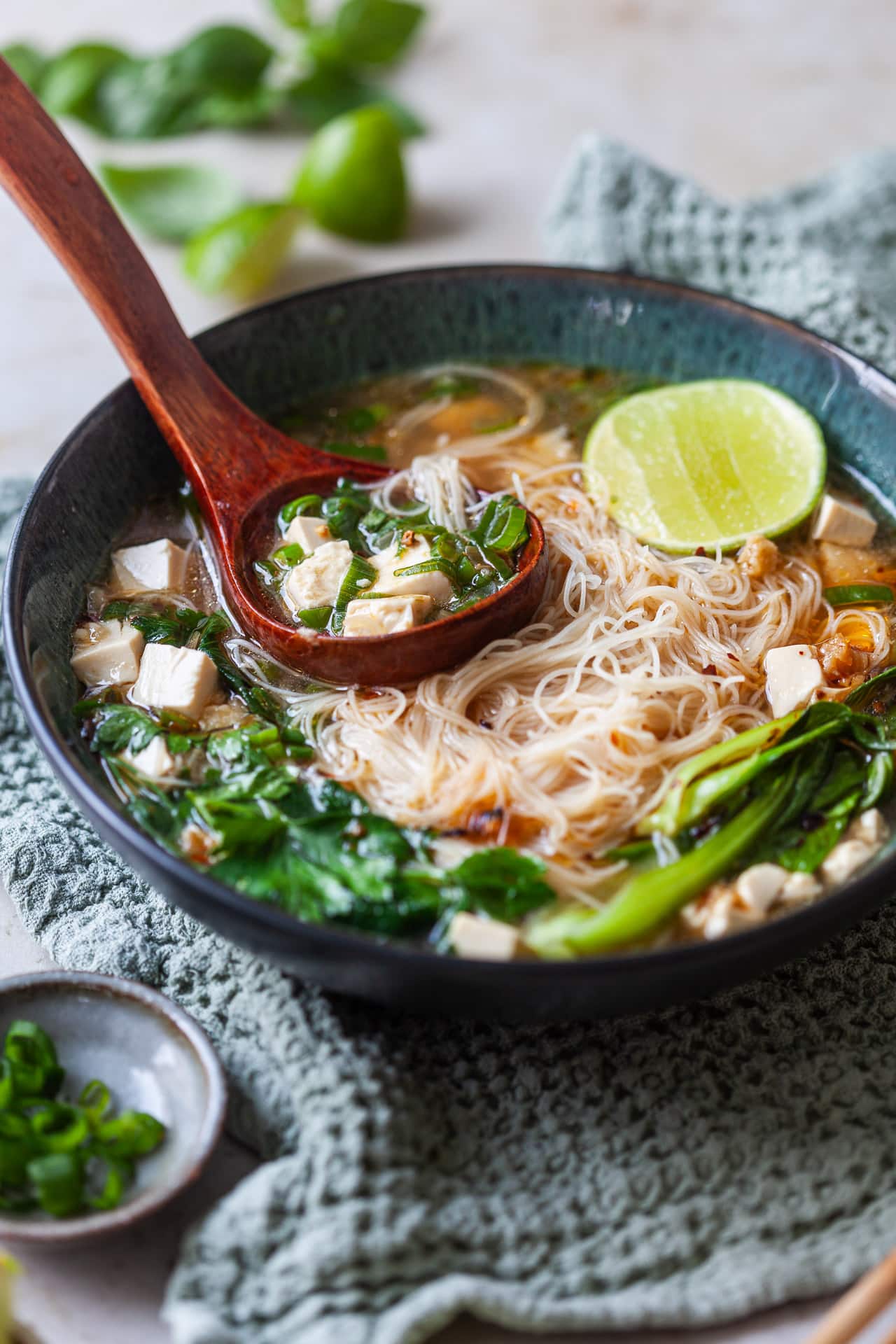 Vegan Thai Noodle Soup