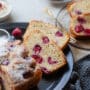 Vegan Yogurt Raspberry Loaf Cake