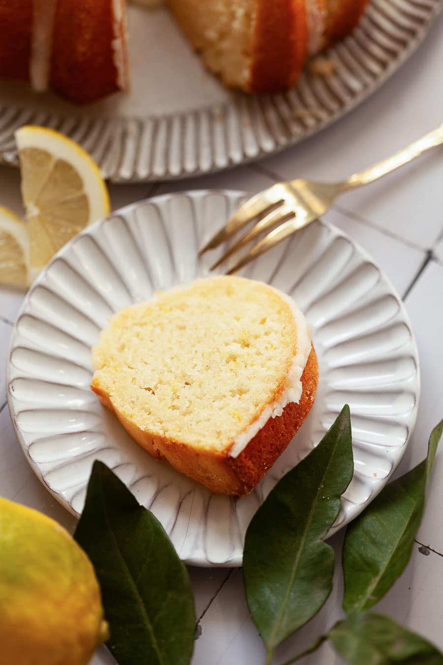Vegan Lemon Bundt Cake