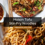 Hoisin Tofu Stir-Fry Noodles