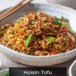 Hoisin Tofu Stir-Fry Noodles