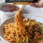 Hoisin Tofu Stir-Fry Noodles