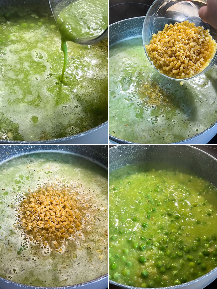 How to make Pasta e Piselli (Pasta and Peas)